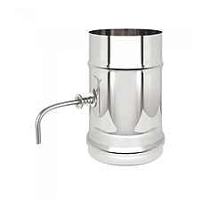 Дроссельная заслонка 0,8мм нерж.