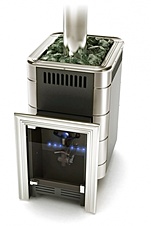 Газовая банная печь УРЕНГОЙ 2 антрацит