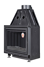 Каминная топка АЛЬФА 800 Black