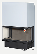 Каминная топка ДЕЛЬТА 1000К Black