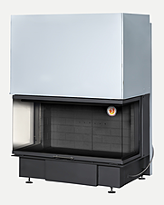 Каминная топка ДЕЛЬТА 1200 Black