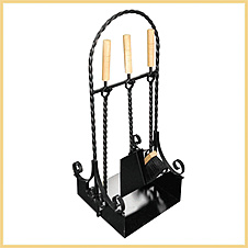 Каминный набор НКА-11 (черный)