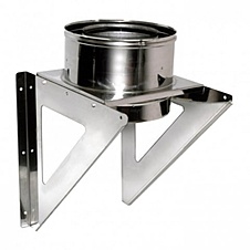 Консоль 500 мм + монтажная площадка нерж.нерж.