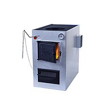 Котёл отопительный твердотопливный стальной Сибирь 12 ТПЭ