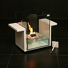 Напольный биокамин Cube max 2