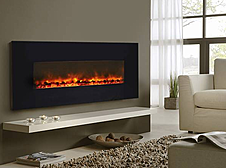 Навесной электрокамин Genius 100 Черный