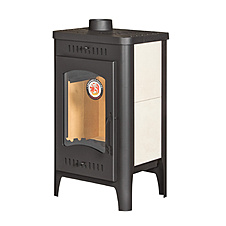 Печь-камин Бавария Оптима с плитой