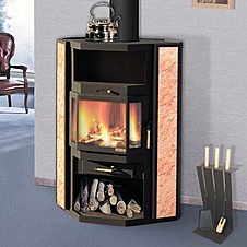Печь-камин ПЕЧОРА АКВА