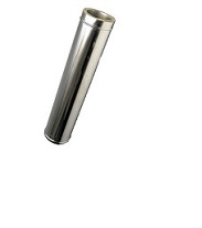 Сэндвич труба Нержавейка AISI-430 0,5мм / 0,5мм L-500