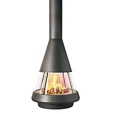 Стальной камин MALLORCA Hergom