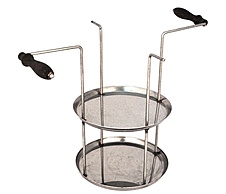 Тарелка двух-ярусная