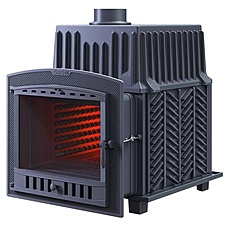 Банная чугунная печь Гром 50 (П2)