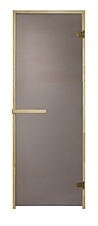 Дверь стеклянная 1900*700 сатин МАТОВАЯ 6мм