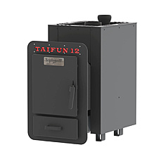 Банная печь Тайфун 12 стекло