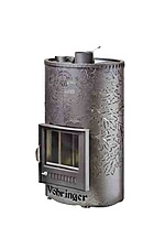 Банная печь Уют 25 в кожухе Дуб