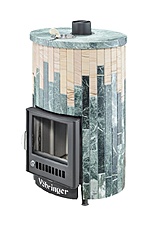 Банная печь Макси в камне