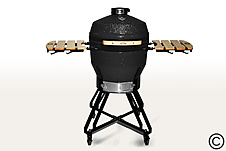 Керамический гриль-барбекю Start grill-22 Зеленый / Черный / Красный