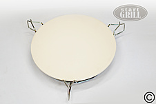 Комплект: держатель и камень для пиццы для гриля