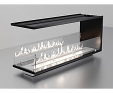 Торцевой биокамин