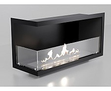 Угловой  биокамин