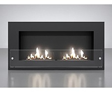 Встраиваемый биокамин Window 250 II (две зоны огня)