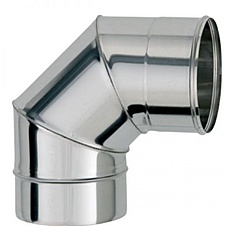 Отвод / Колено 90° Нержавейка 0,5 мм