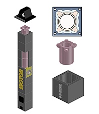 КОМПЛЕКТ ДЫМОХОДА SCHIEDEL ISOTOR 20