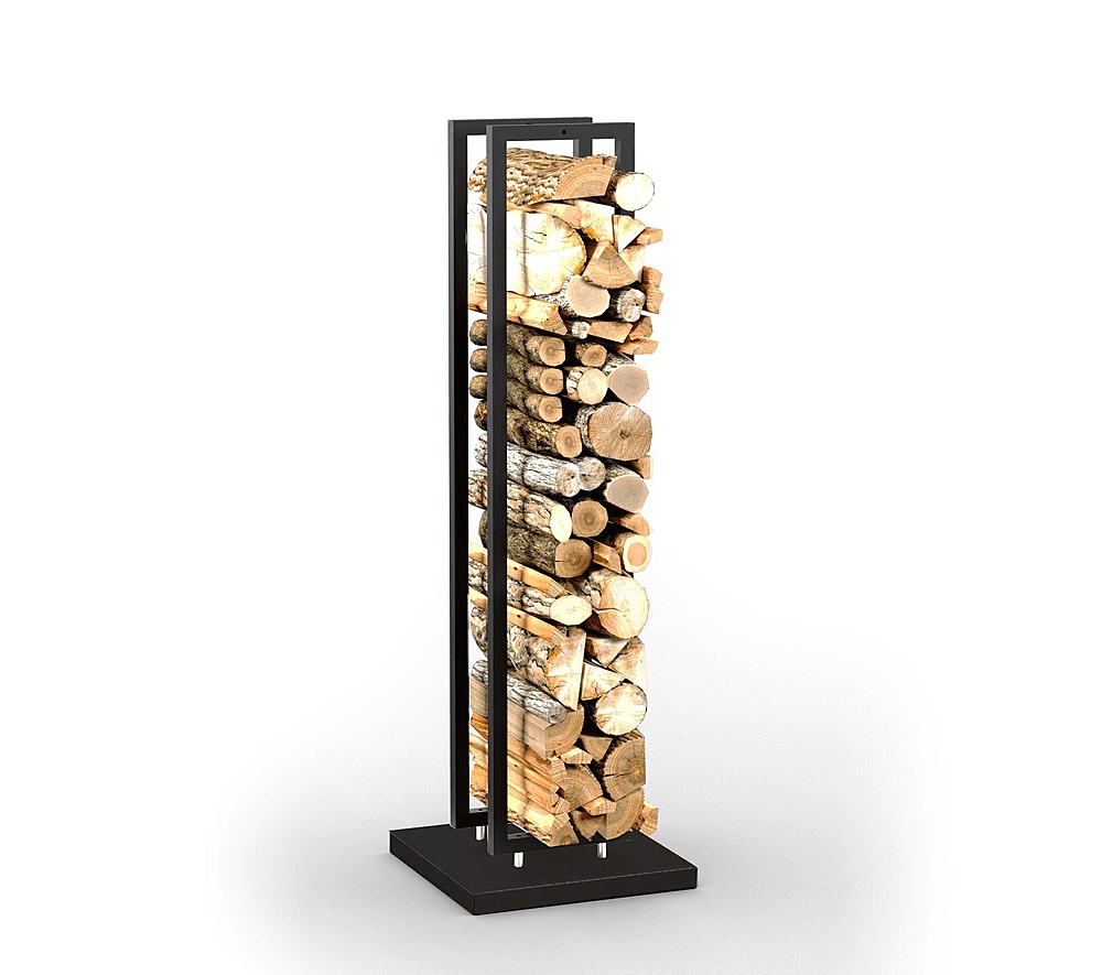 Дровник STELLA Малый Черный/Черный