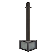 Камин Rocal Vertex