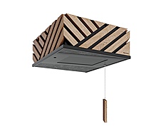 Обливное устройство Каскад 20 отделка Дубом