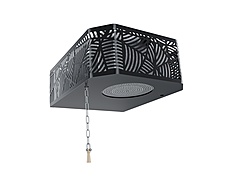 Обливное устройство Каскад Модерн Черный