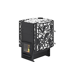 Печь для бани «КАСТРАМА CLASSIC» ДТ-3С чугунная дверка со стеклом