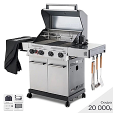 Газовый гриль PRIMELINER S-class 4B Комплектация Deluxe