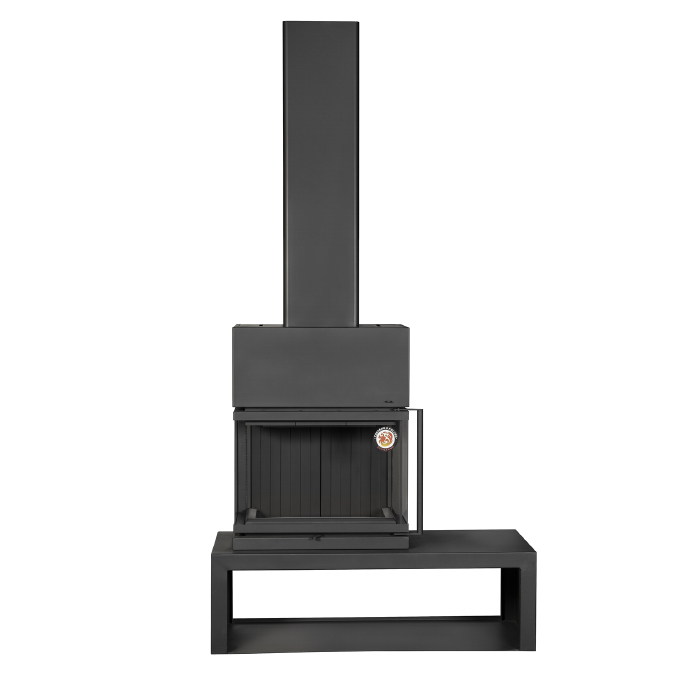 Слева Черный шамот