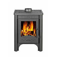 Печь-камин Бавария с плитой