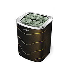 Электрическая печь для бани Примавольта Черная бронза