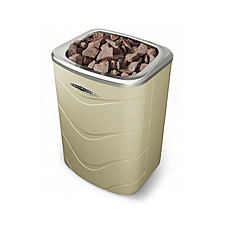 Электрическая печь для бани Примавольта Бежевая