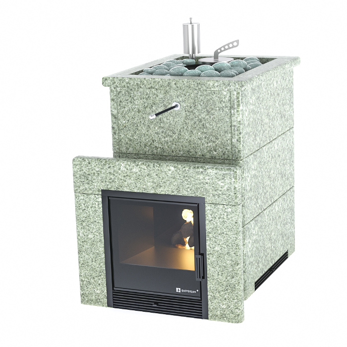 Печь Анапа в полноценном кожухе с открытым верхом