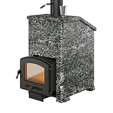 Чугунная печь для бани Президент Легенда Ретро  S-40