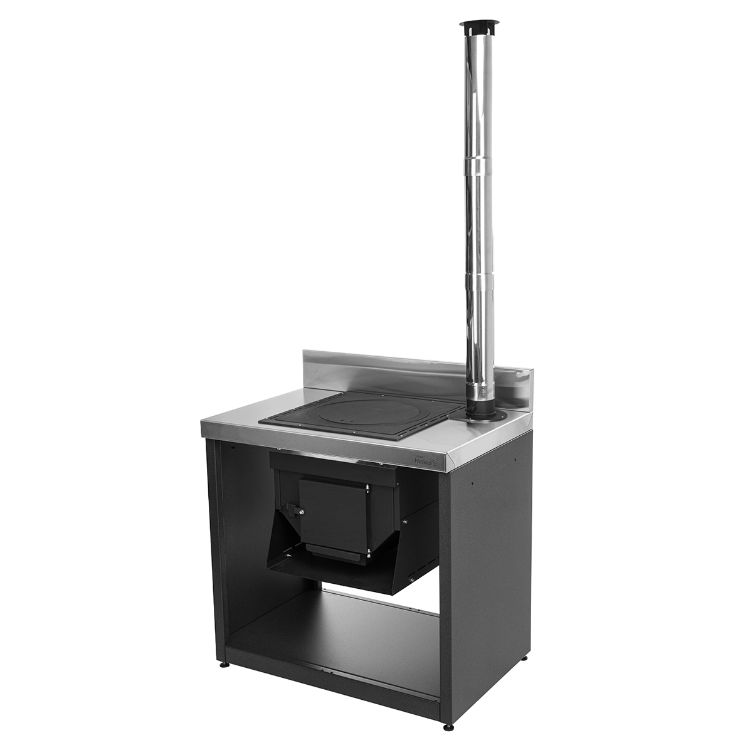 Модуль уличной кухни Печь под казан SMART-900 (Смарт-900)