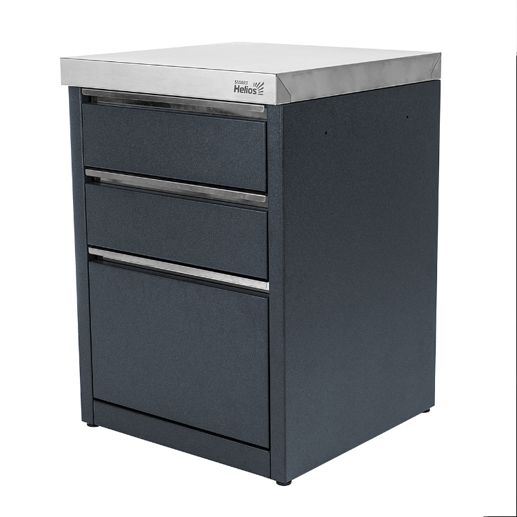 Модуль уличной кухни Стол с тремя ящиками SMART-600 (Смарт-600)