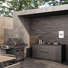 Кухня ASTOV BBQ / Астов барбекю № 10 (ширина 1840 мм)
